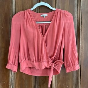 Madewell Wrap Top